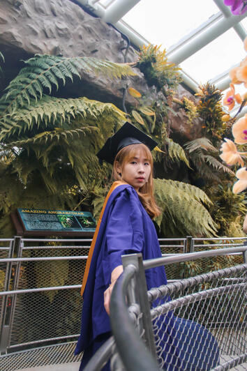 Graduation shoots at Botanic Gardens. Shot on 25/06/23.