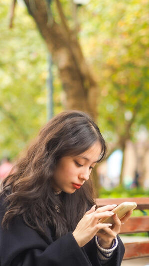 Portrait at Hoàn Kiếm Lake.